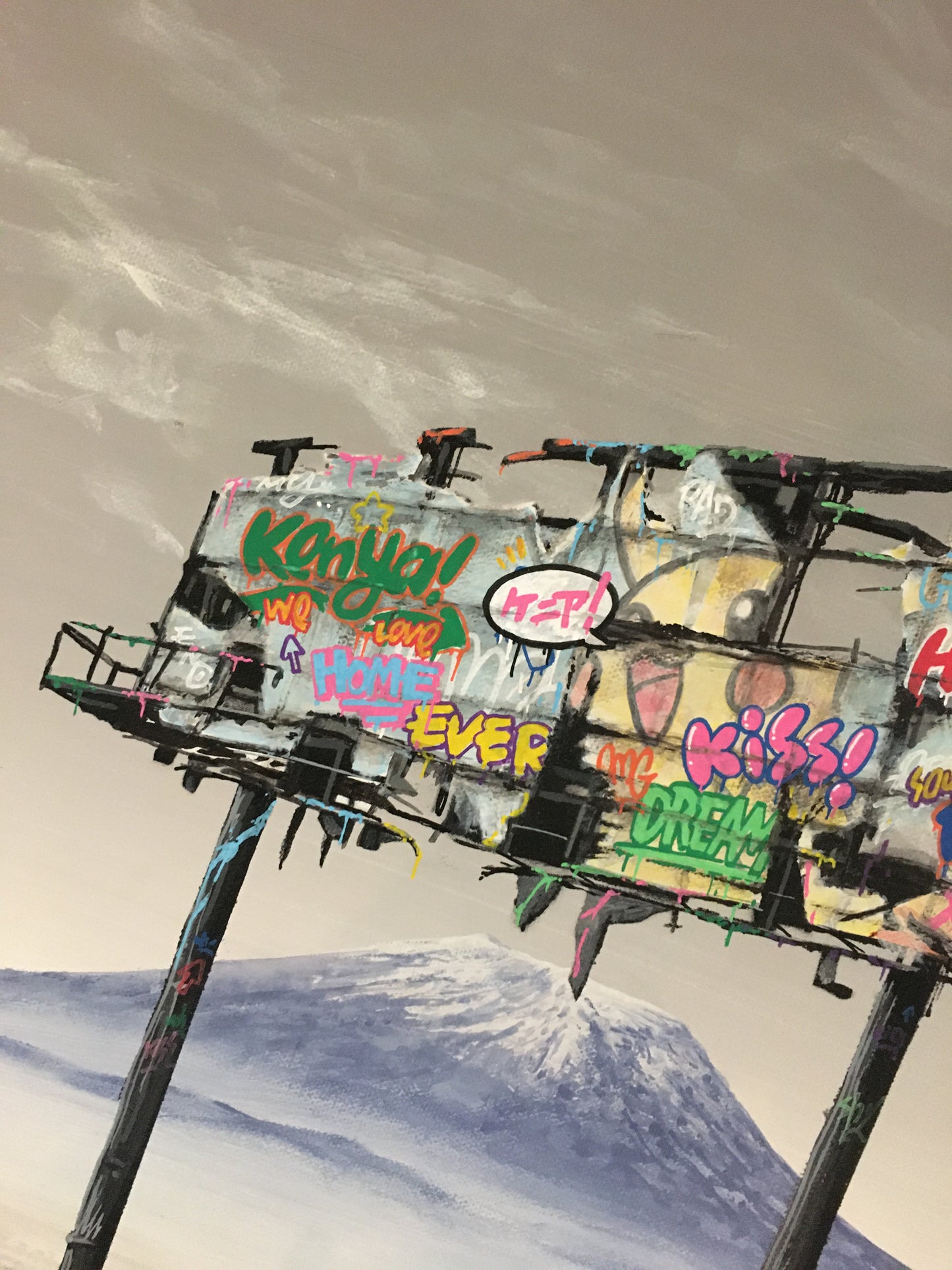 Ruined Billboard by Jeff Gillette x Roamcouch