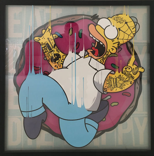 Homer Future Donut by Opake One