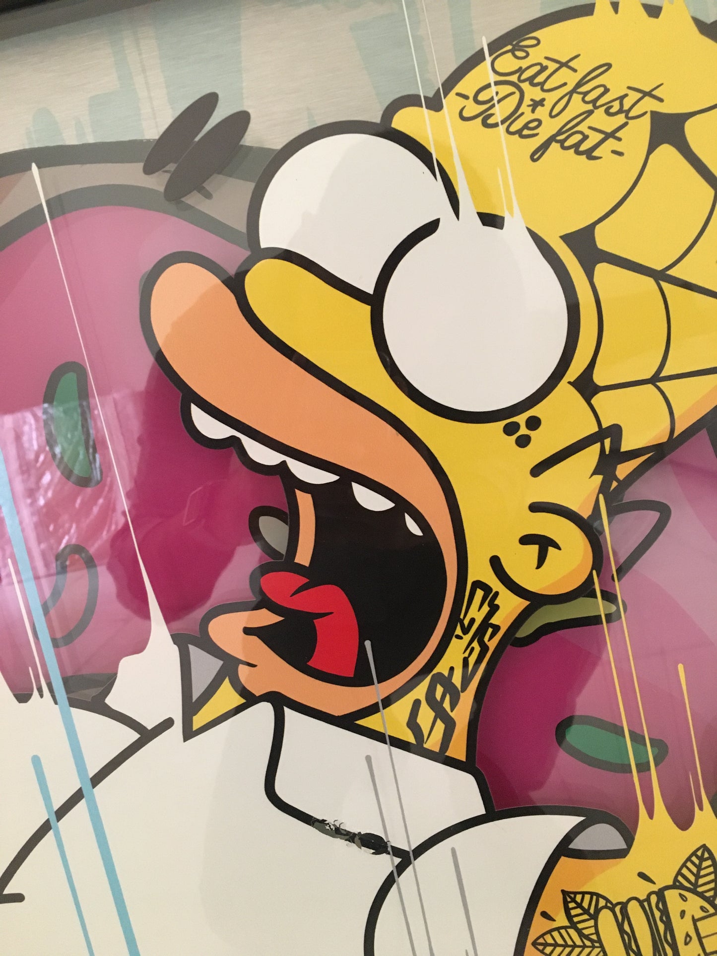 Homer Future Donut by Opake One