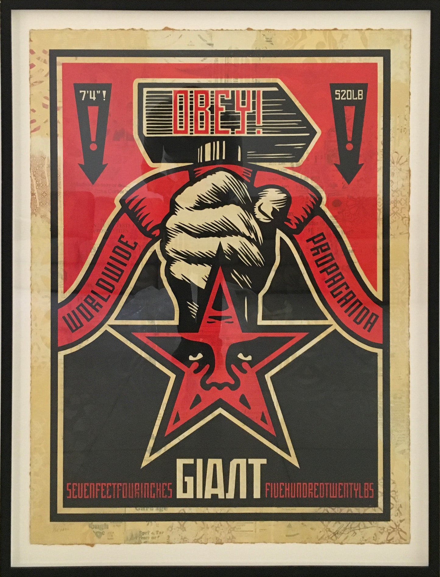 Obey Hammer by Shepard Fairey