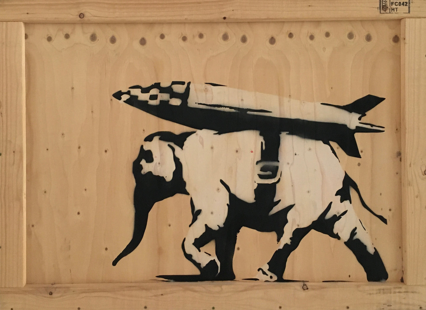 Heavy Weaponry by Banksy