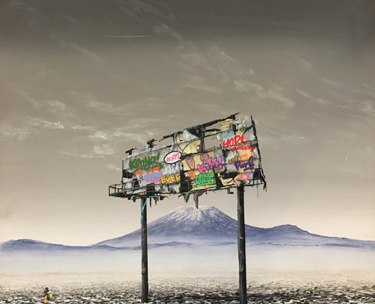 Ruined Billboard by Jeff Gillette x Roamcouch