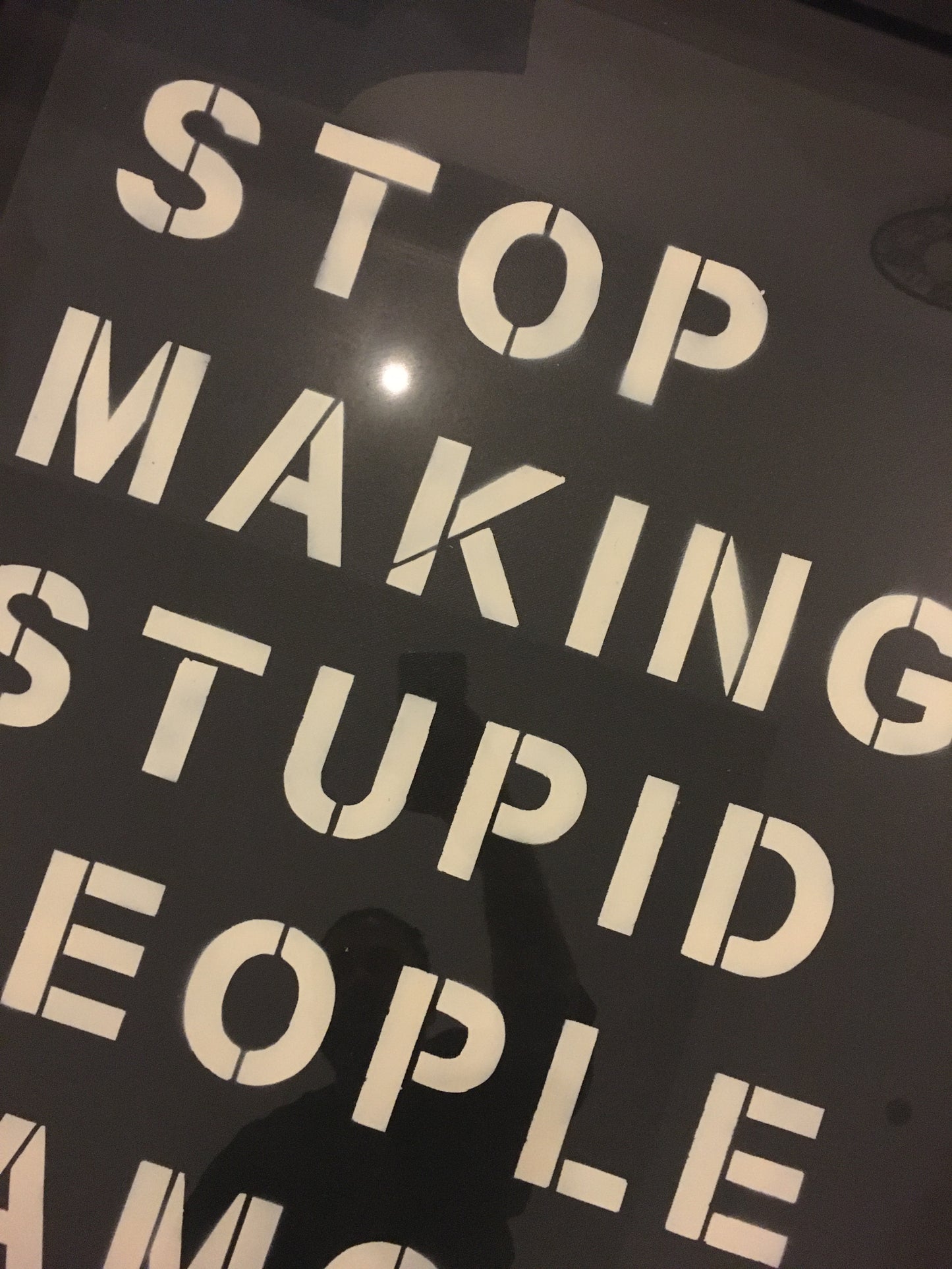 Stop Making Stupid People Famous by Plastic Jesus