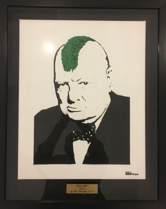 Churchill by Mrs. Banksy