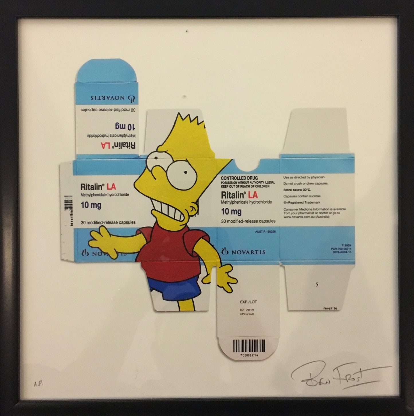 Bart on Ritalin by Ben Frost