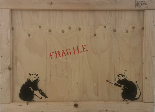 Fragile Rat by Banksy